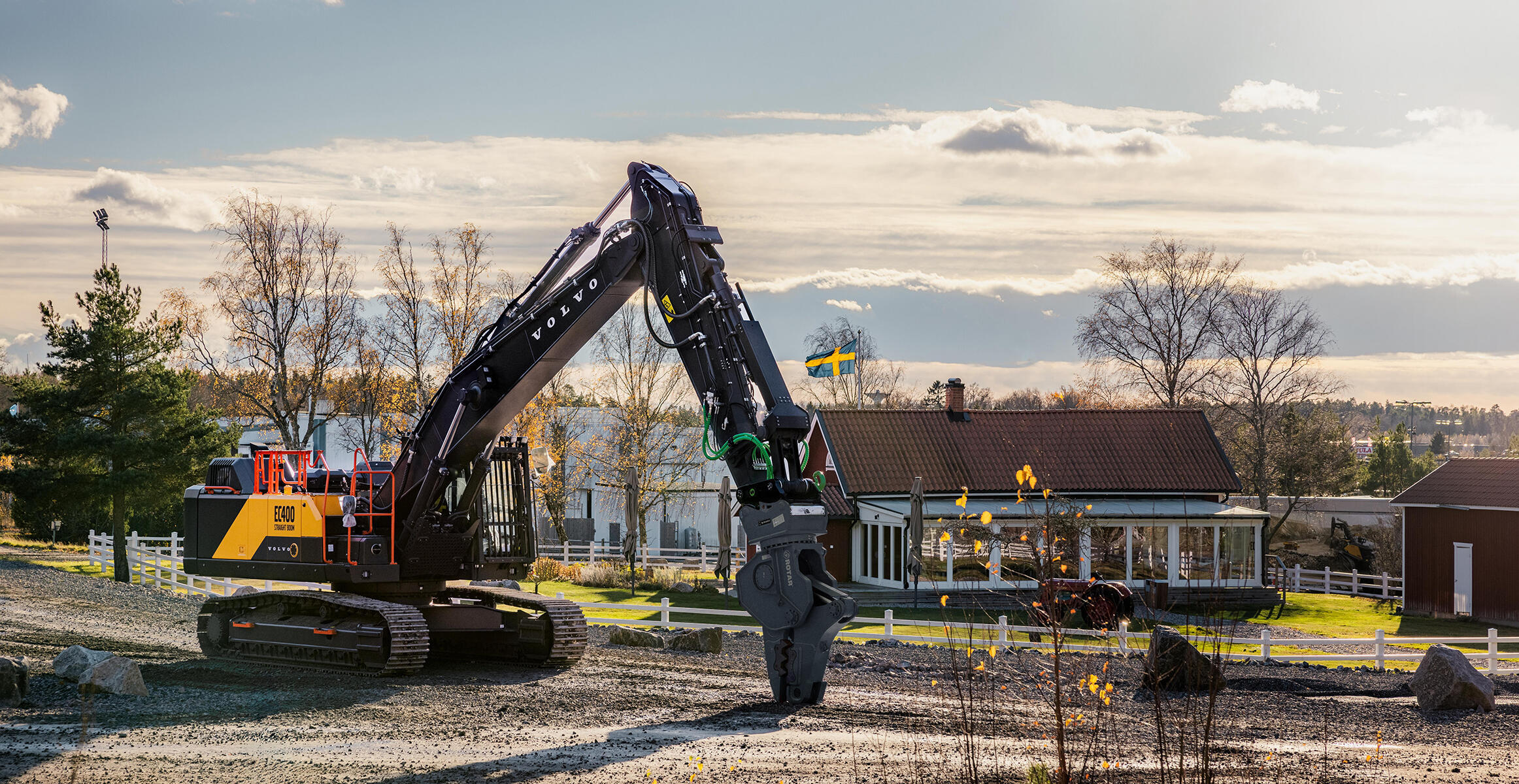 EC400 Straight Boom