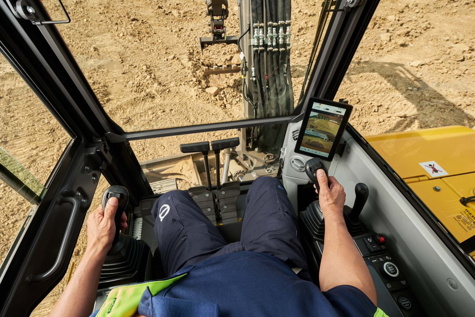 Komfortable Kabine für produktives Arbeiten